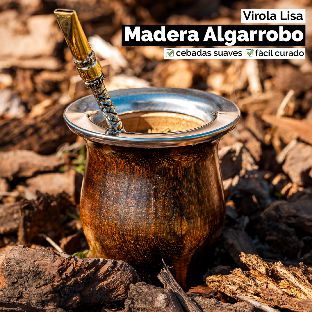 COMBO Regalo - Mate Camionero Madera