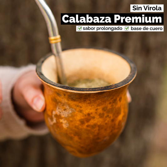 Mate Calabaza Criollo Camionero (con base) - Sin virola
