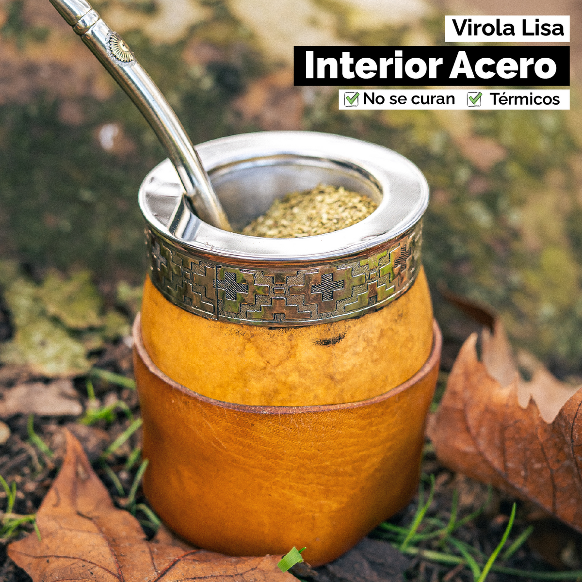 Mate Imperial Criollo (Acero Térmico) - Virola Acero