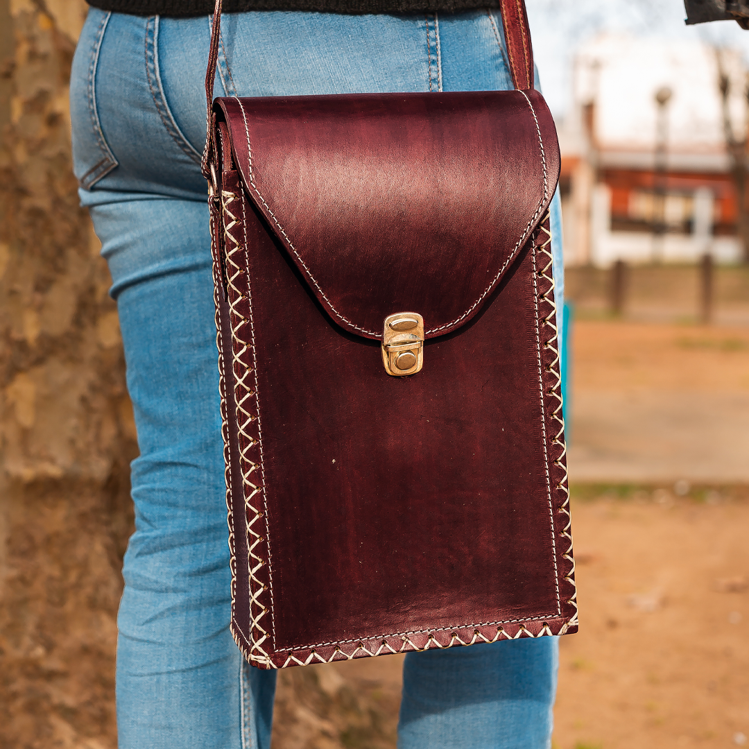 Bolso Portafolio Matero - Cuero