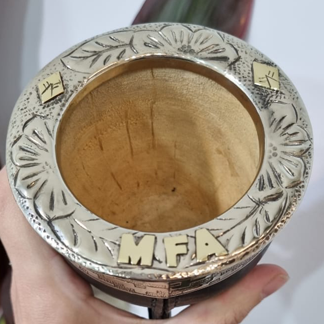 Letra de Bronce Personalizada para Virola