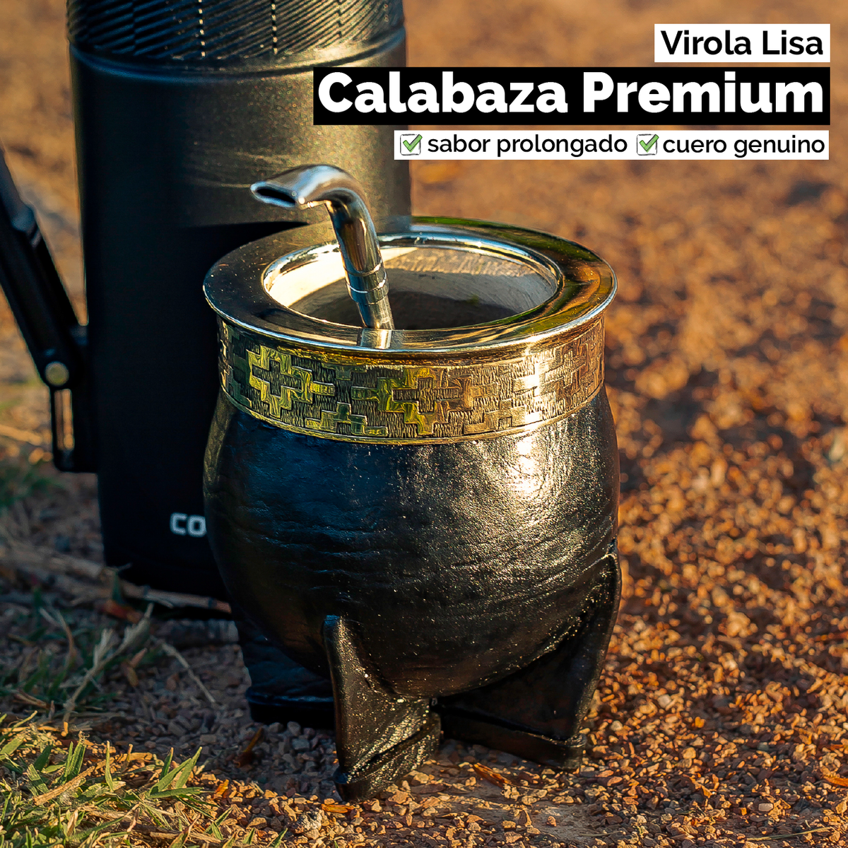 COMBO Regalo - Mate Imperial (Calabaza o Acero)