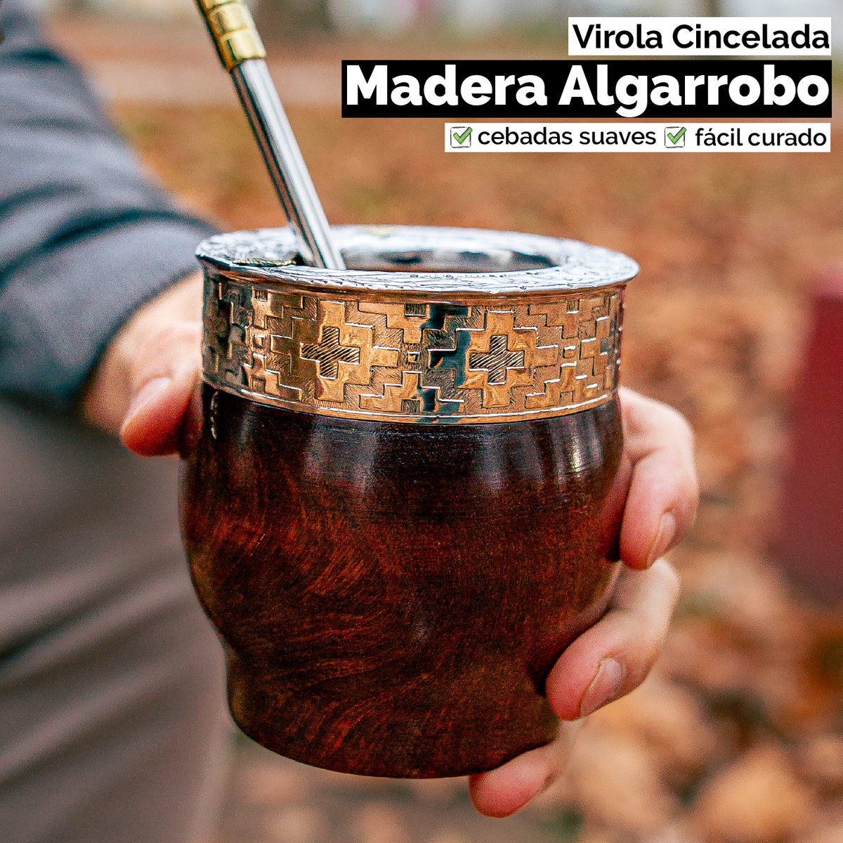 COMBO Regalo - Mate Imperial Madera