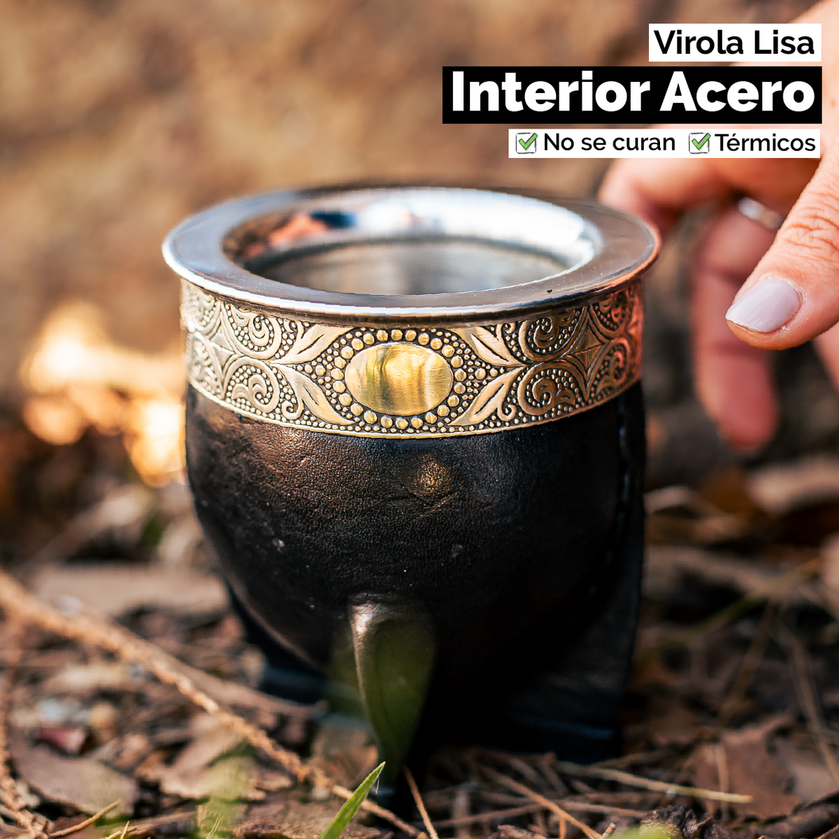 COMBO Regalo - Mate Imperial (Calabaza o Acero)