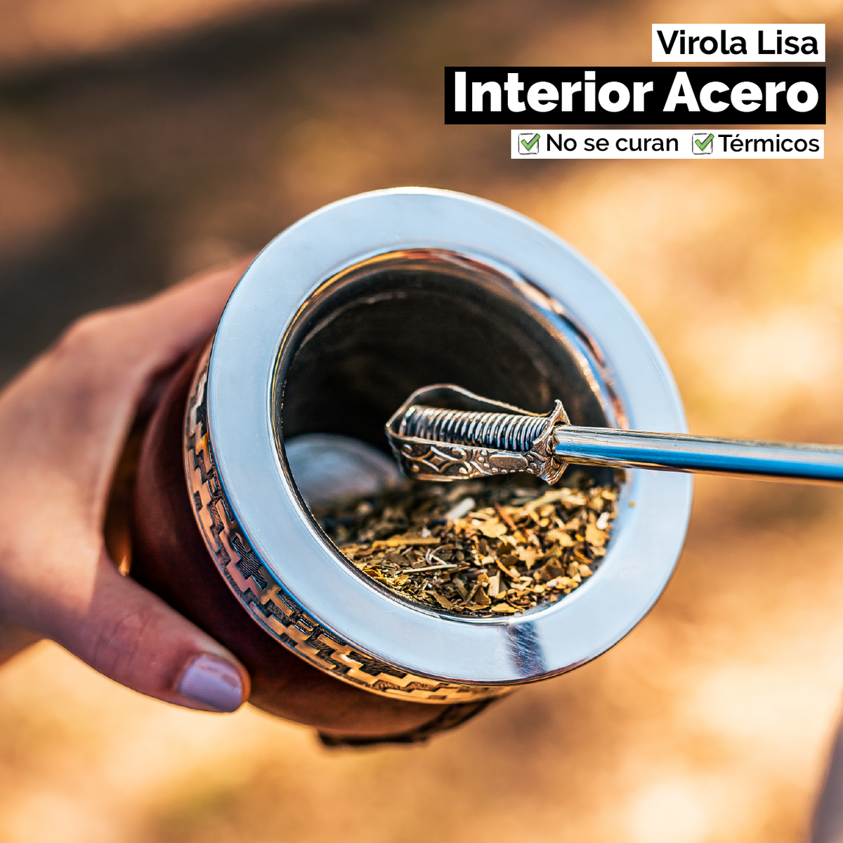 COMBO Regalo - Mate Imperial (Calabaza o Acero)