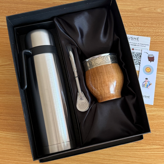 Combo Regalo FULL - Mate Imperial Madera